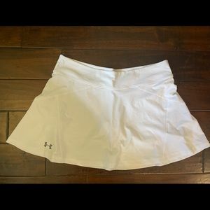 White Under Armour skort